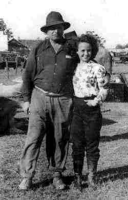 Ben Davenport and his daughter Norma Davenport Cristiani