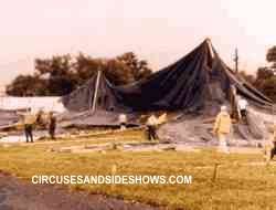 Hoxie Bros Circus Blow Down