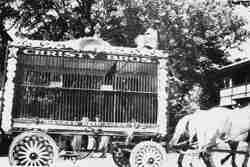 Christy Bros Circus circus wagon