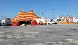 Cole Bros Circus midway 2013