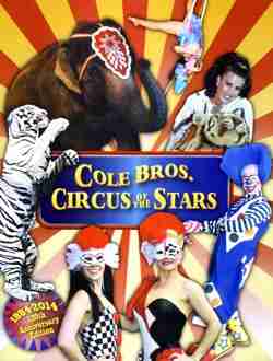 Cole Bros Circus of the Stars 2014 program
