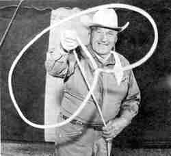 Frank Dean spinning rope