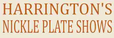 Harrington's Nickle Plate Show Banner