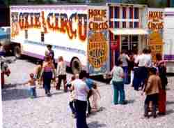 Hoxie Bros Circus office Wagon