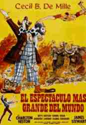 Greatest show on Earth poster in spanish
