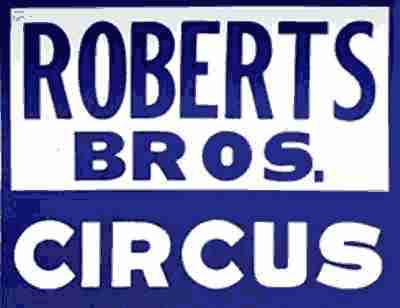 Roberts Bros Circus
