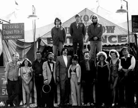 Roger Boyd Jr Clyde Beatty Cole Bros Circus Sideshow 1974